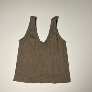 Urban Outfitters Drew Seamless Ribbed bra top